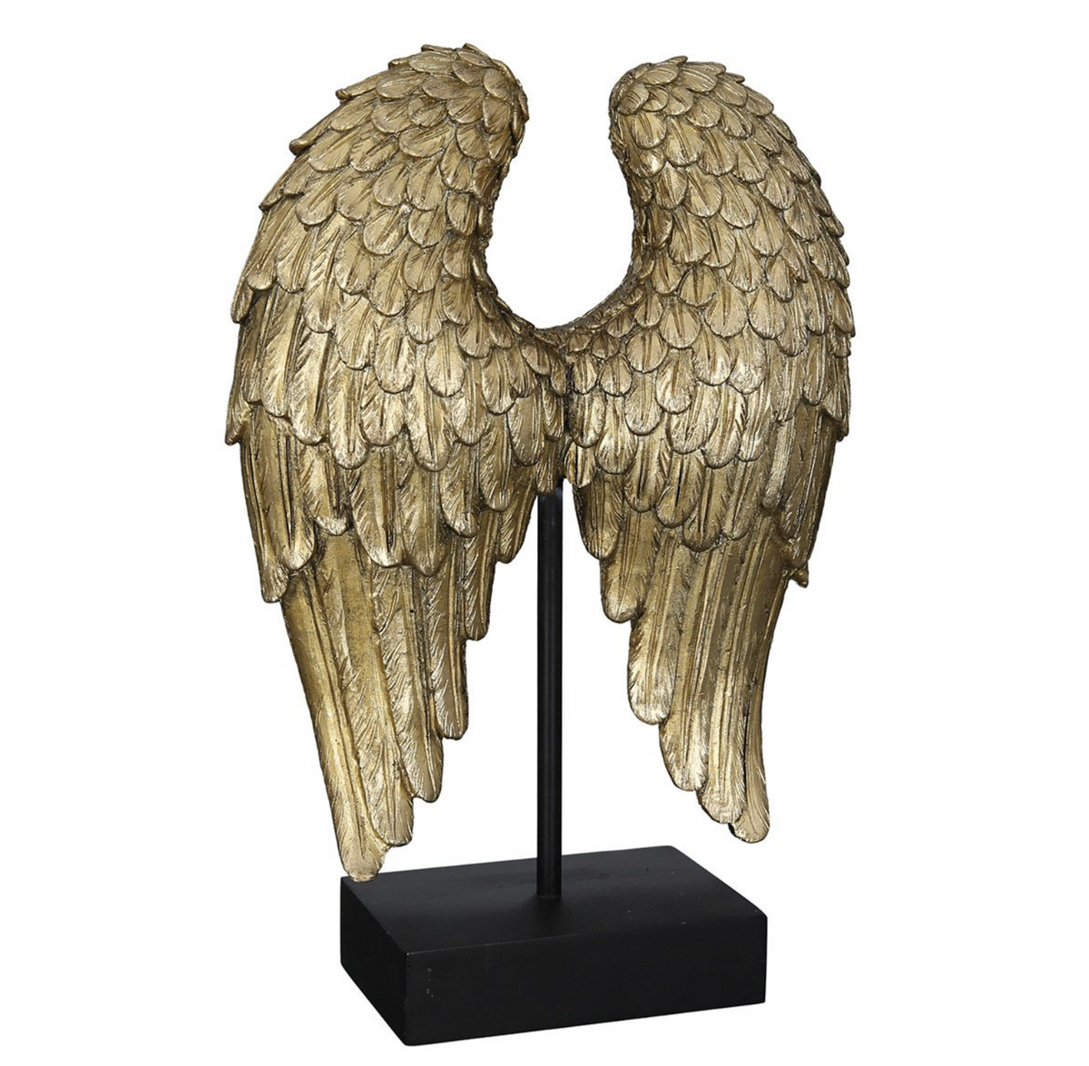 Skulptur m. Guld Englevinger 4