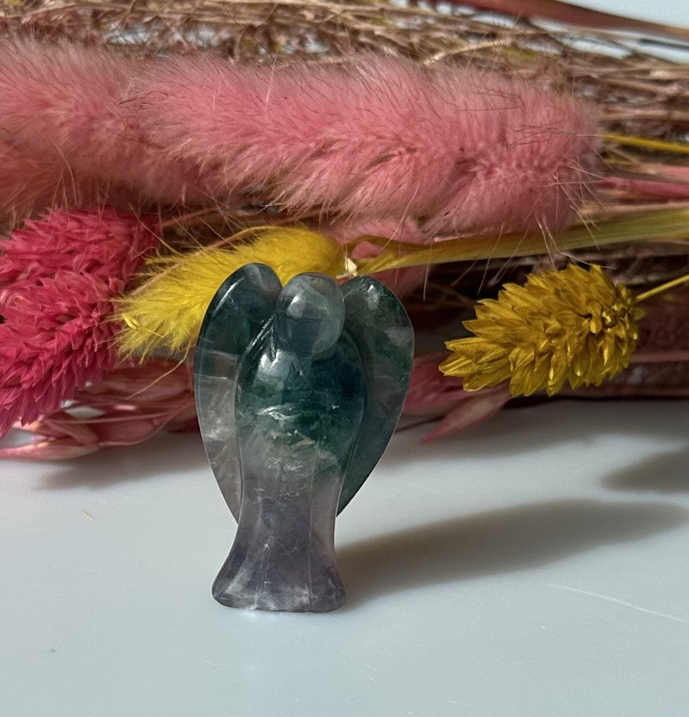 Skytsengel Fluorit 4 cm 2