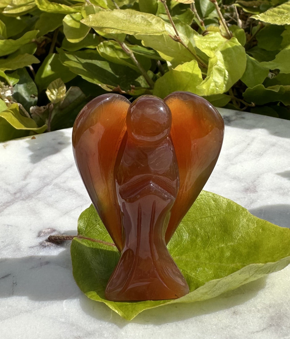 Skytsengel Karneol 5 cm 2