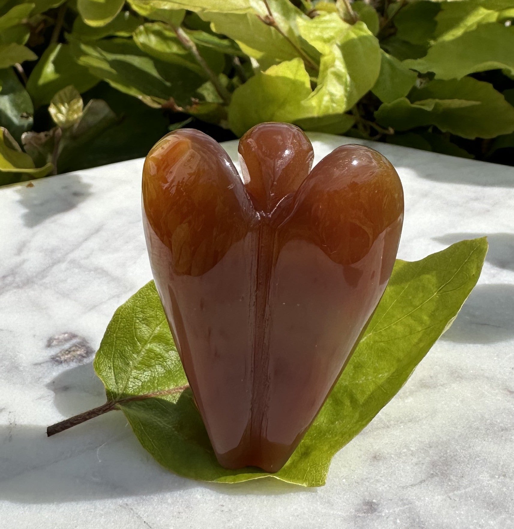 Skytsengel Karneol 5 cm 3