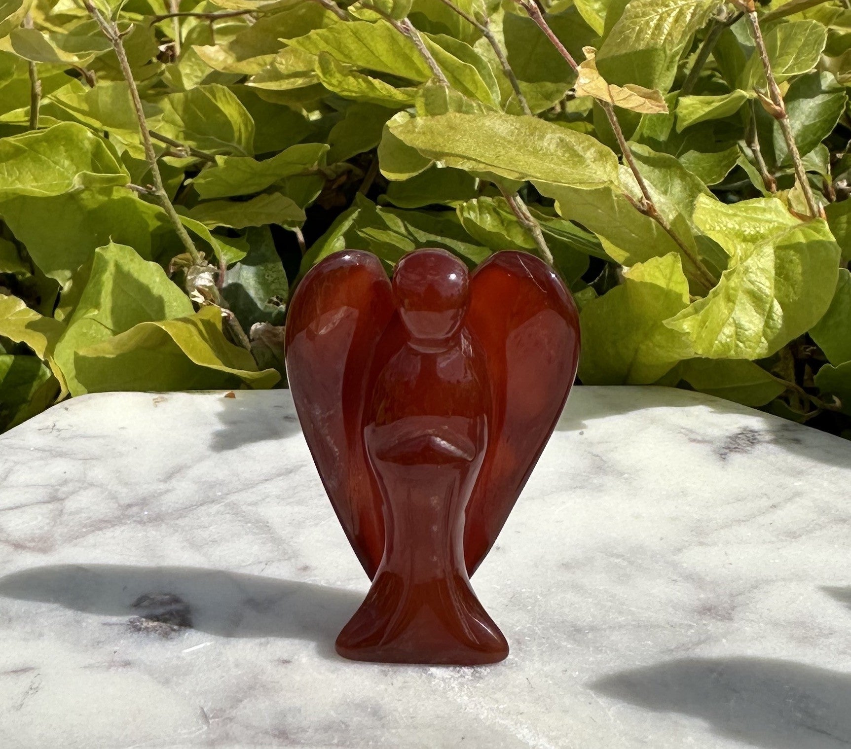 Skytsengel Karneol 5 cm 4