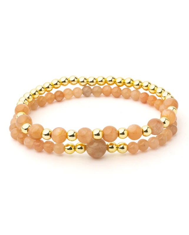 Solsten - Hæmatit armbånd 6 mm 3