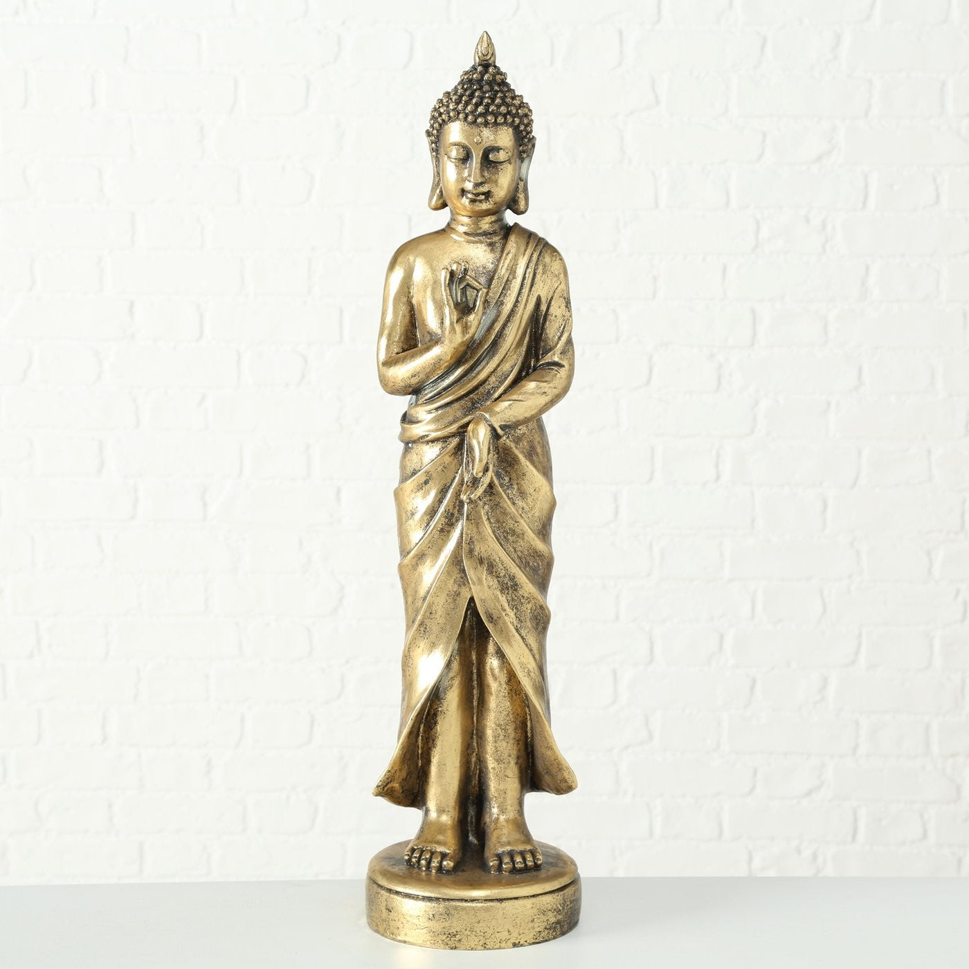 Stående Buddha Vitarka mudra 3
