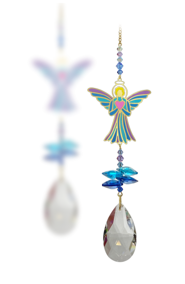 Swarovski - Engel m. hjerte - Aurora 2