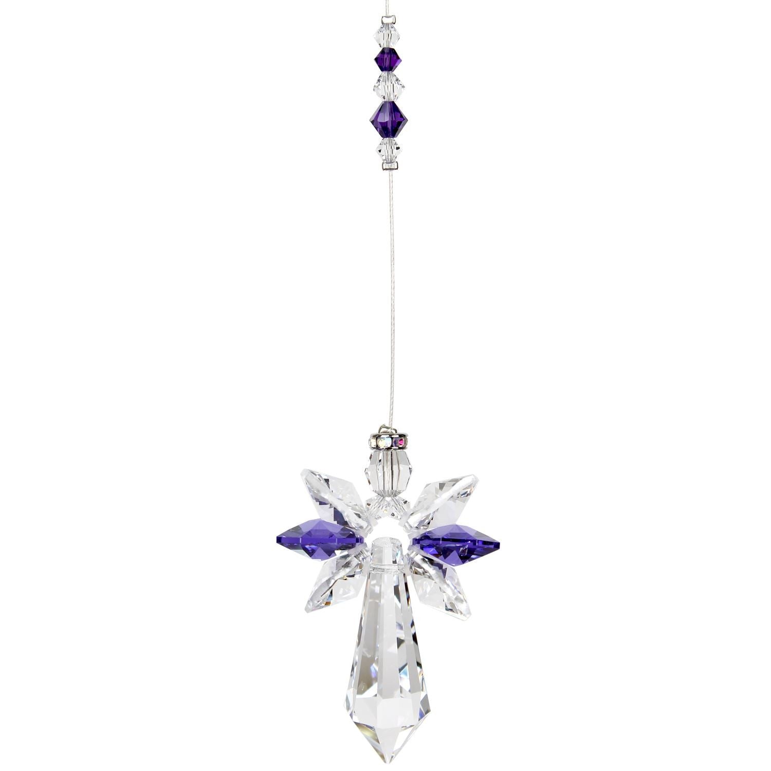 Swarovski krystal engel Ametyst 3