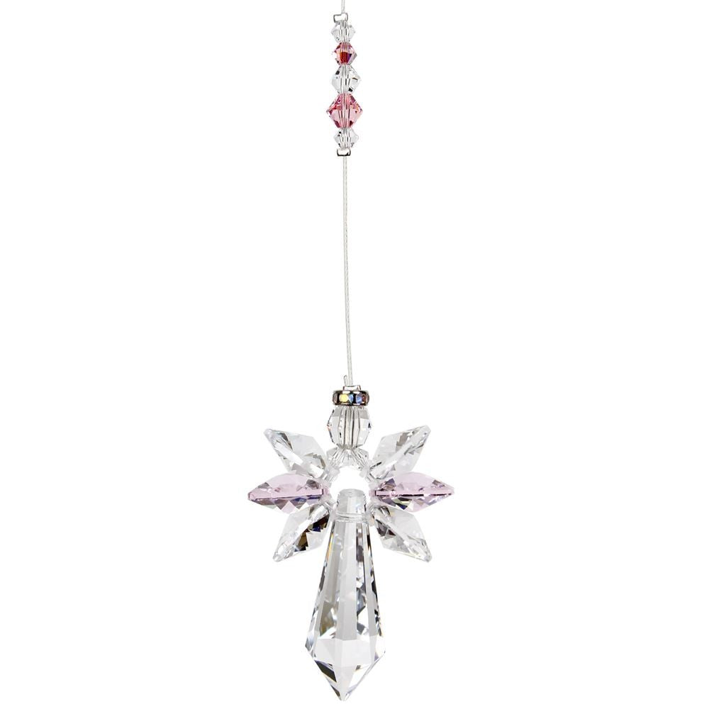 Swarovski krystal engel i Rose 3