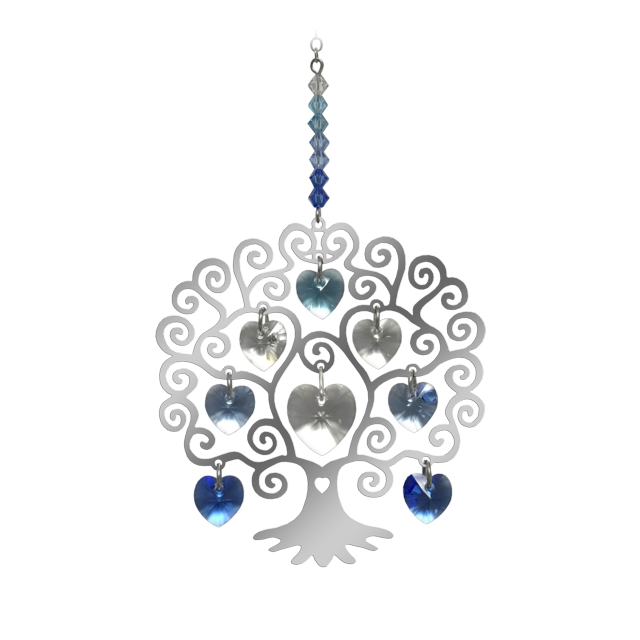 Swarovski Krystal Livets Træ - Vinter
