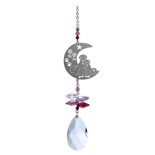 Swarovski Krystal Puppies in Love