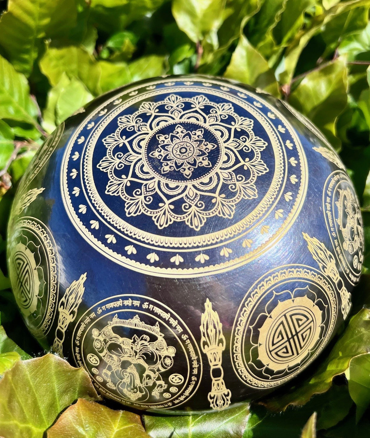 Syngeskål sort m. Ganesh 3