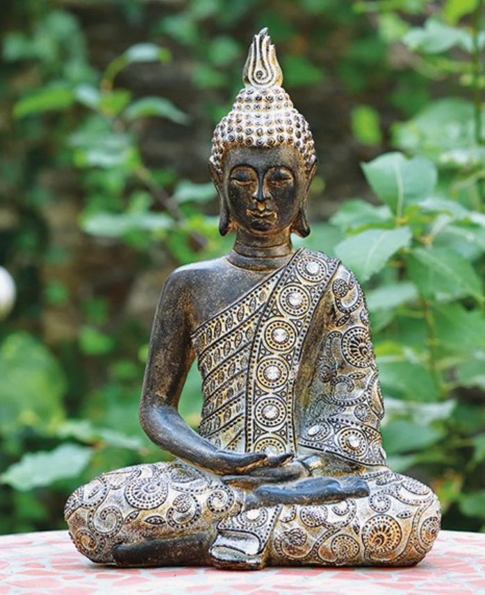 Thailandsk glimmer Buddha 33 cm 2