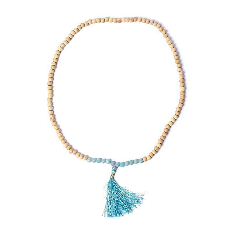 Tulsi Mala Amazonit og Angelit 2