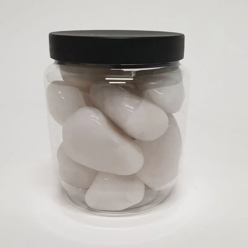 Tumlede Mælkekvarts sten - 500 g 2
