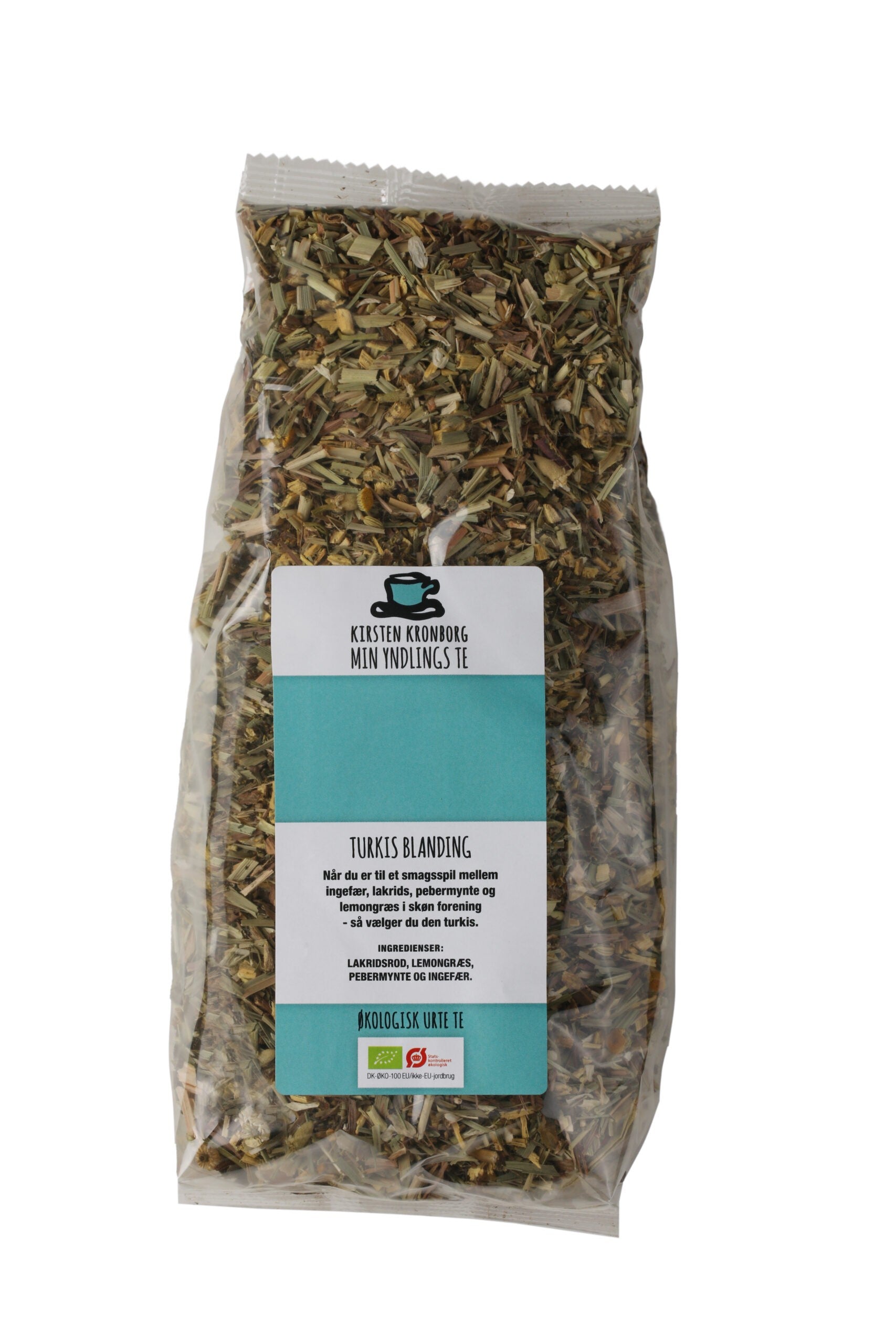Turkis blanding Kirsten Kronborg 110 g