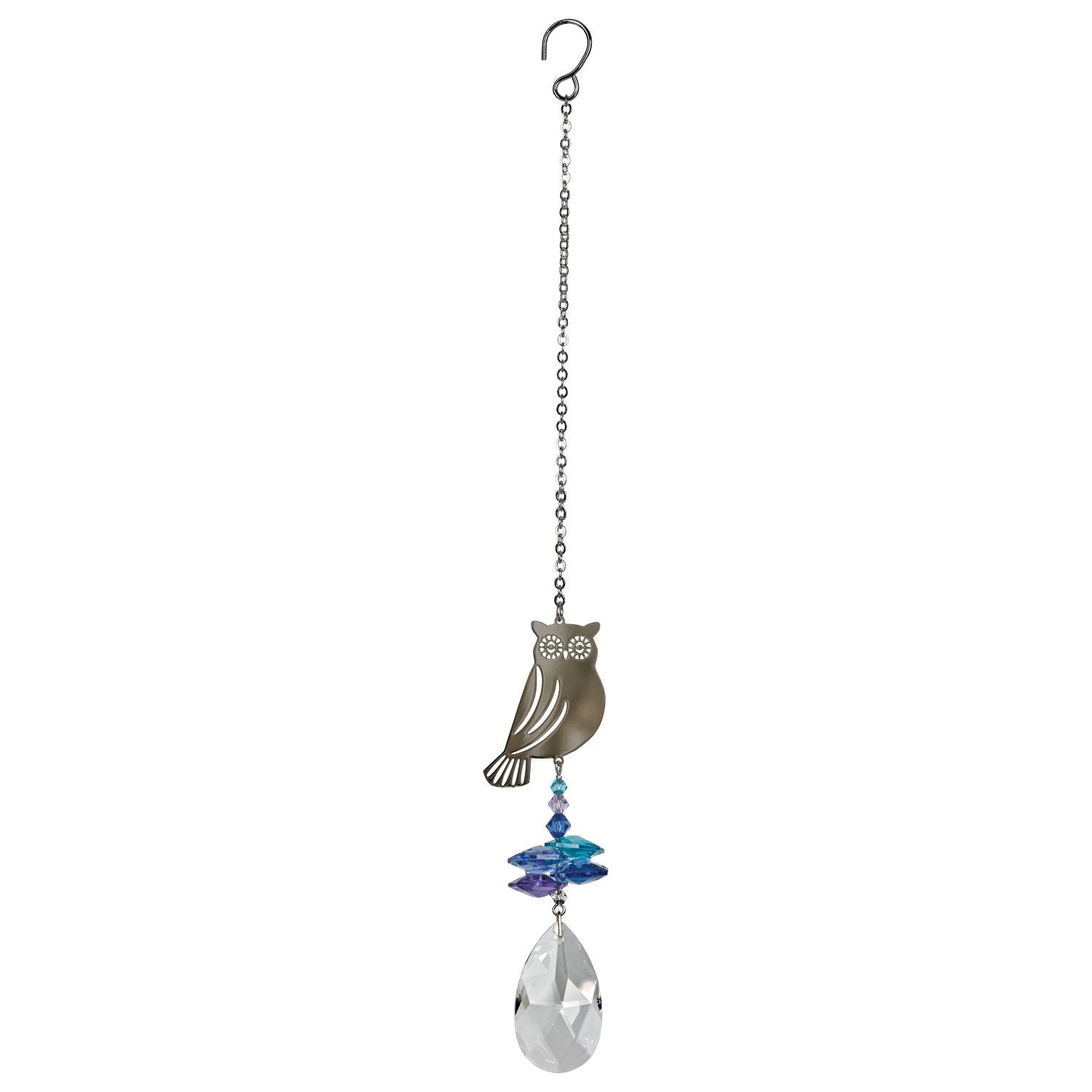 Ugle med Swarovski Krystaller 3