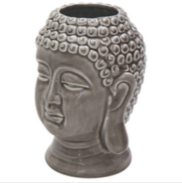 Urtepotte Buddha brun 2
