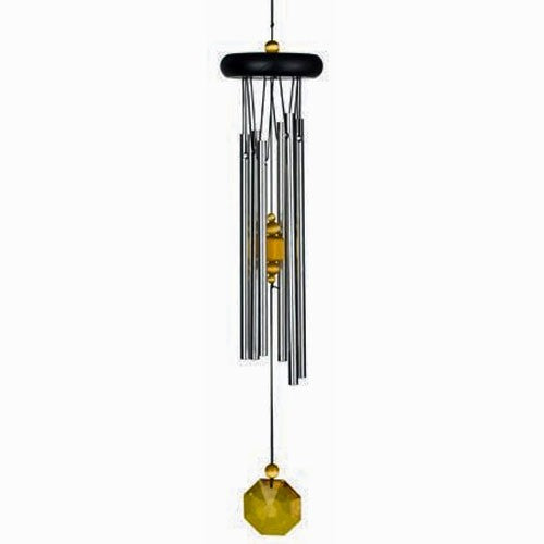 Woodstock chakra Citrine vindklokke 44 cm. 3