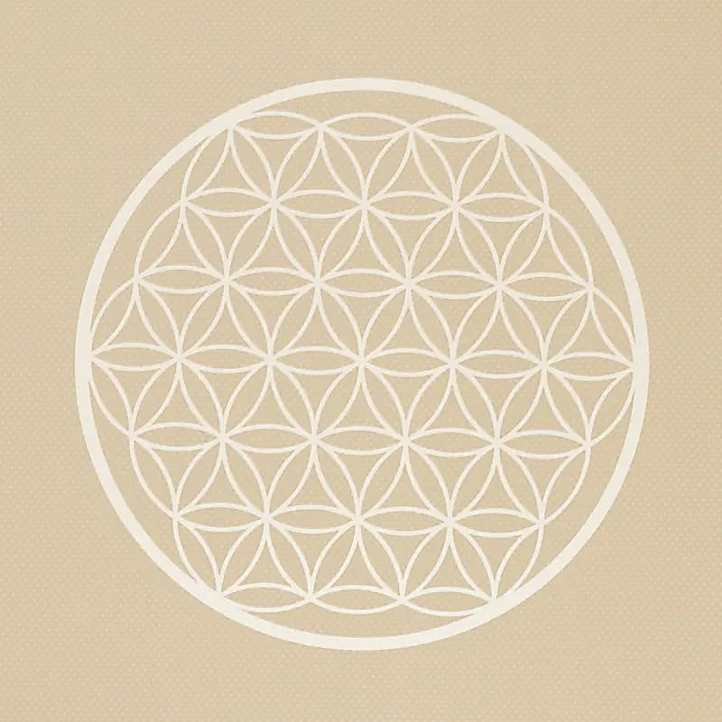Yoga måtte - livets blomst 4