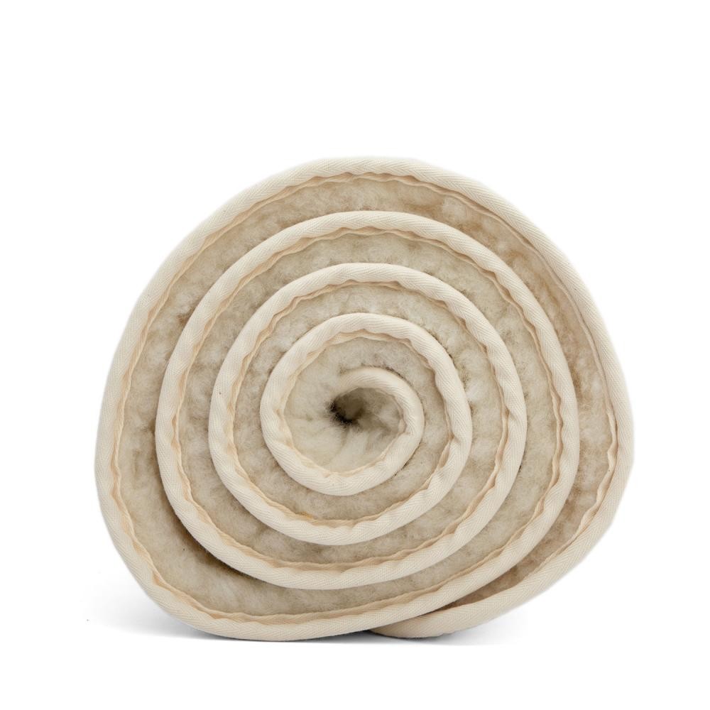 Yogamåtte i lammeuld med kant 3