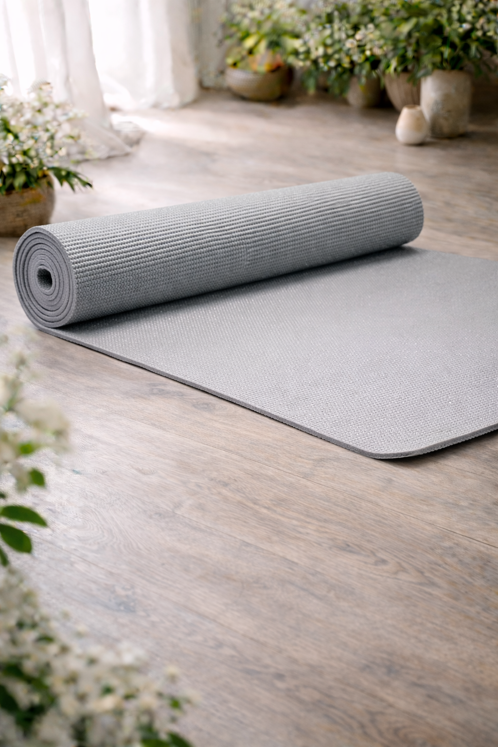Yogi & Yogini yoga måtte - grå 1
