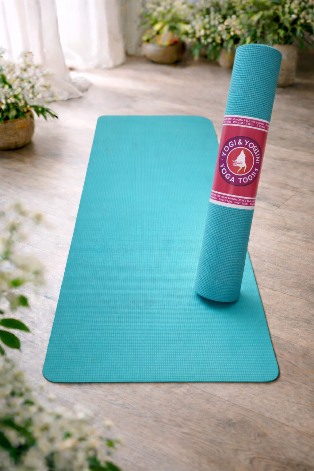 Yogi & Yogini yoga måtte - turkis 1