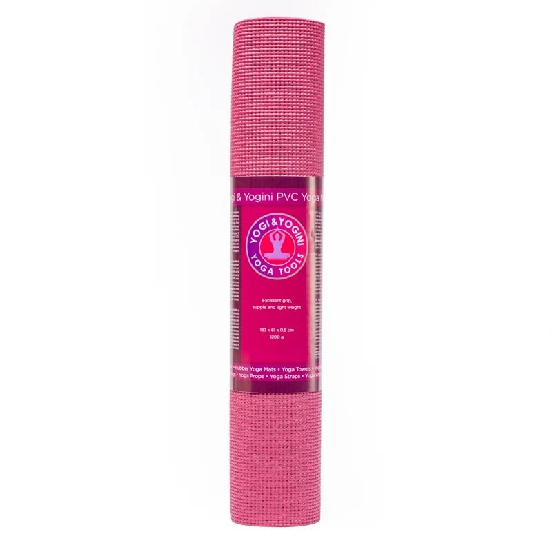 Yogi & Yogini yogamåtte - pink 4
