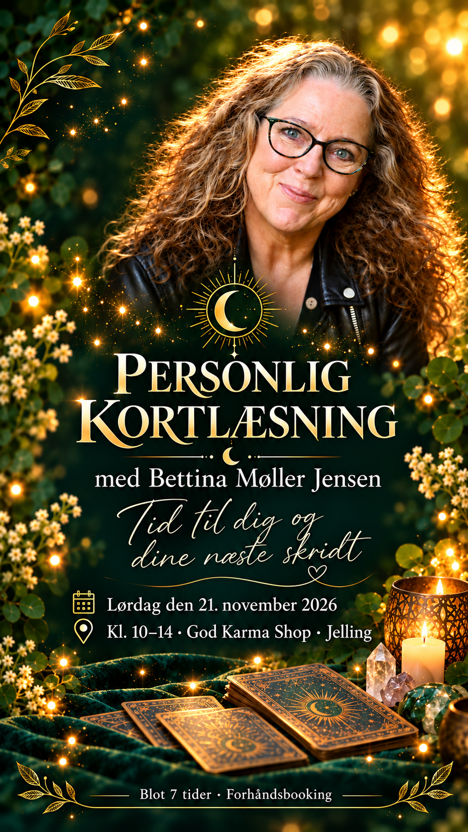 Personlig kortlæsning med Bettina i GodKarmaShop