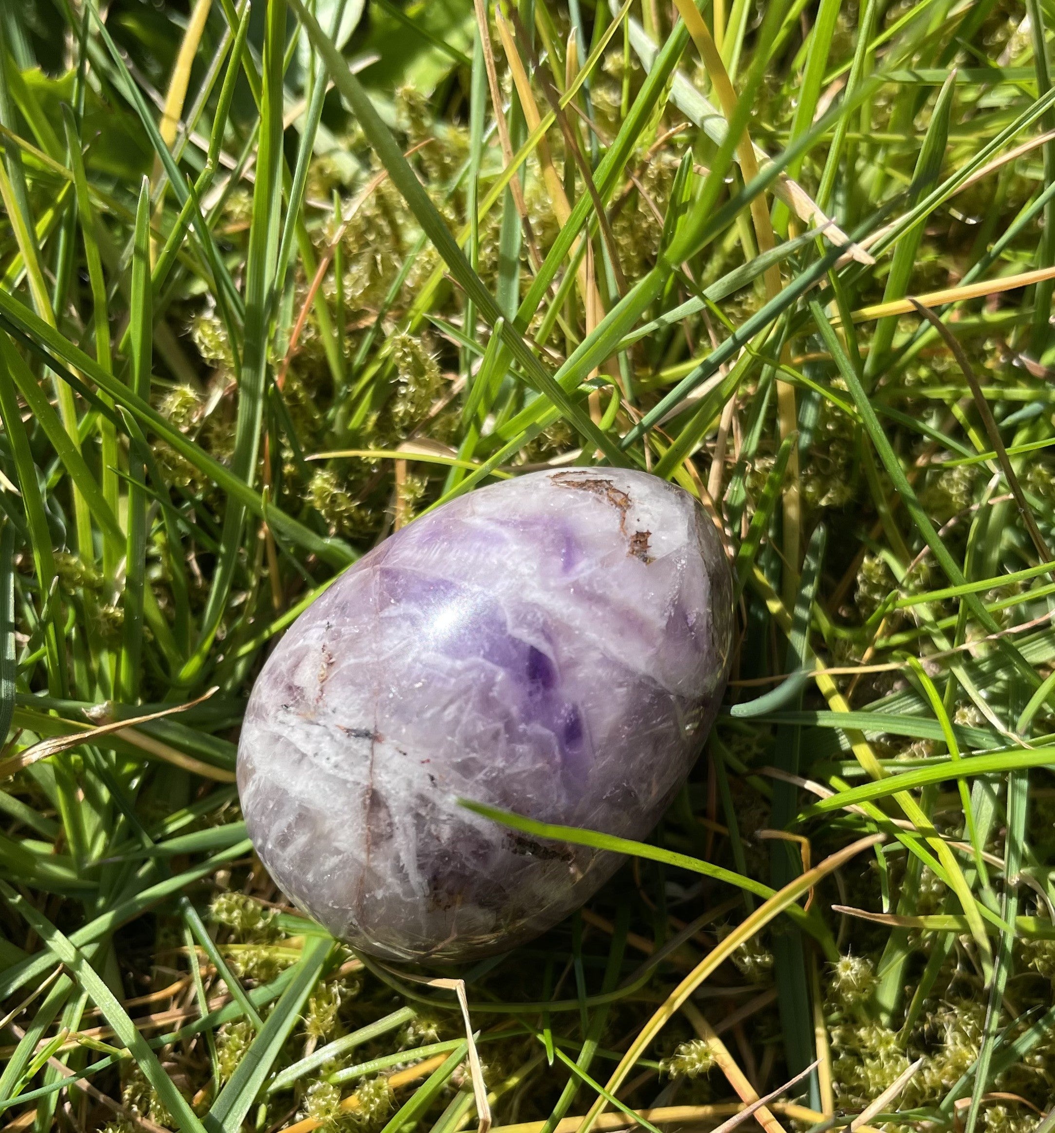 Ametyst æg 3,5 cm 2