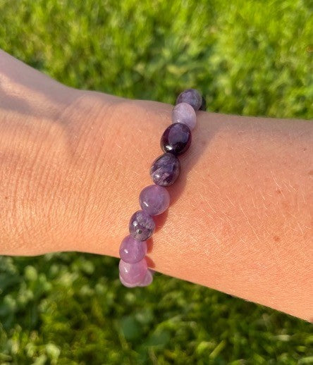 Ametyst armbånd 1
