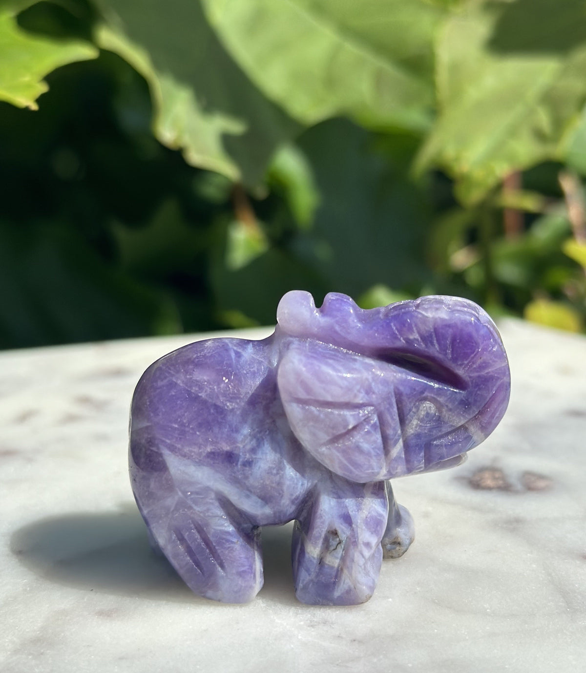 Ametyst elefant 2
