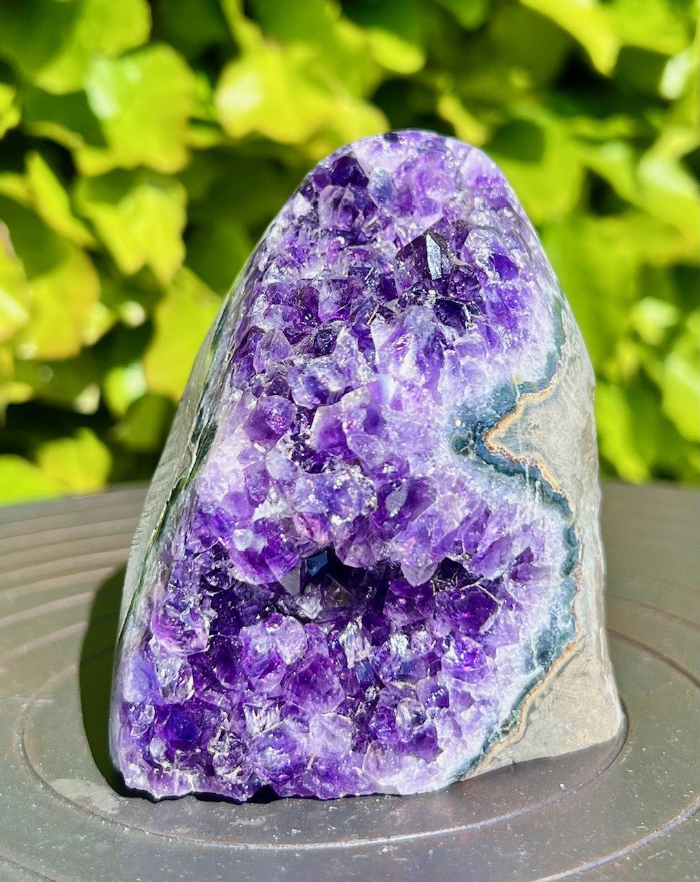 Ametyst geode AA unika - 674 g 1