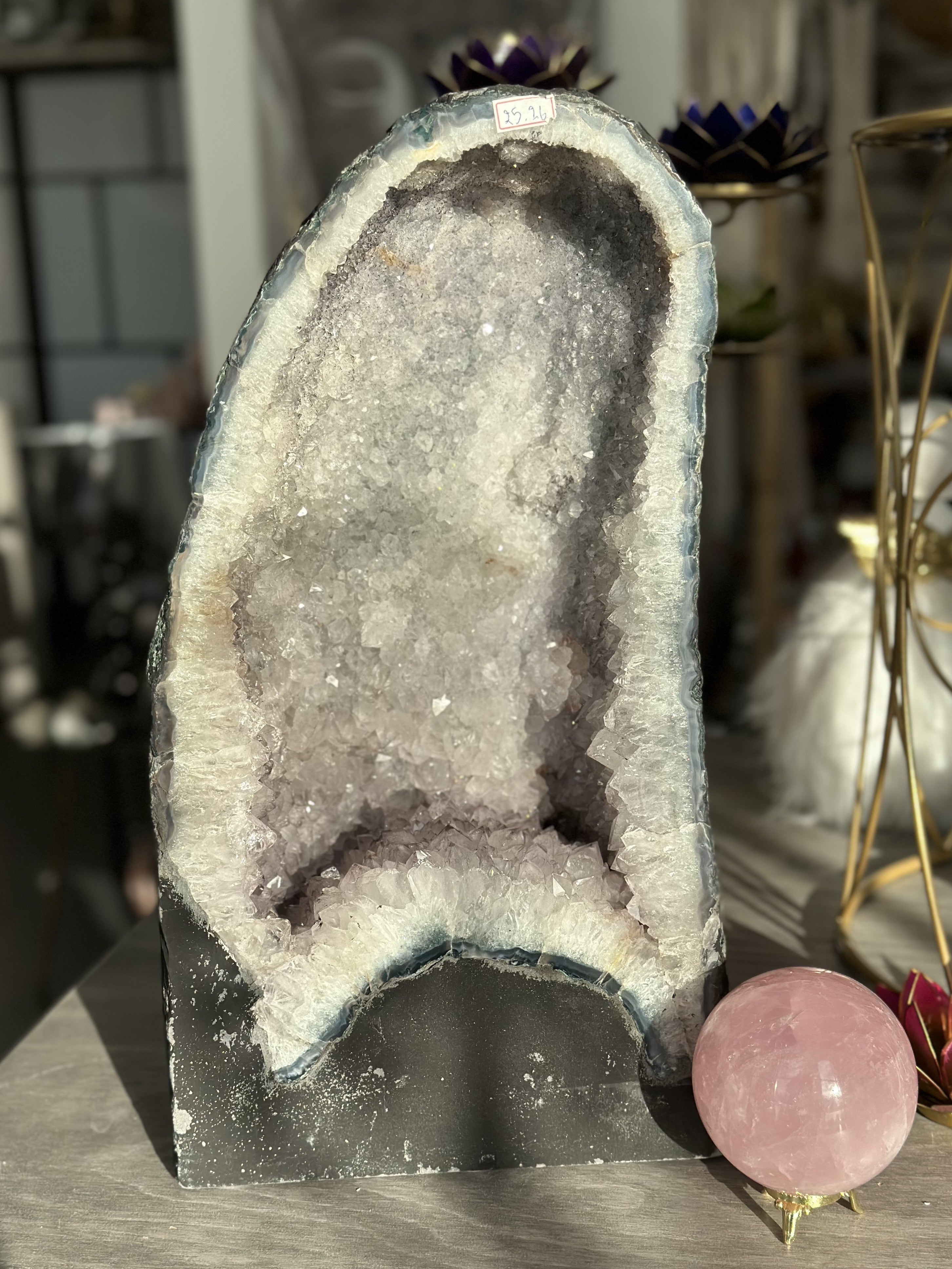 Ametyst grotte 46 cm 5