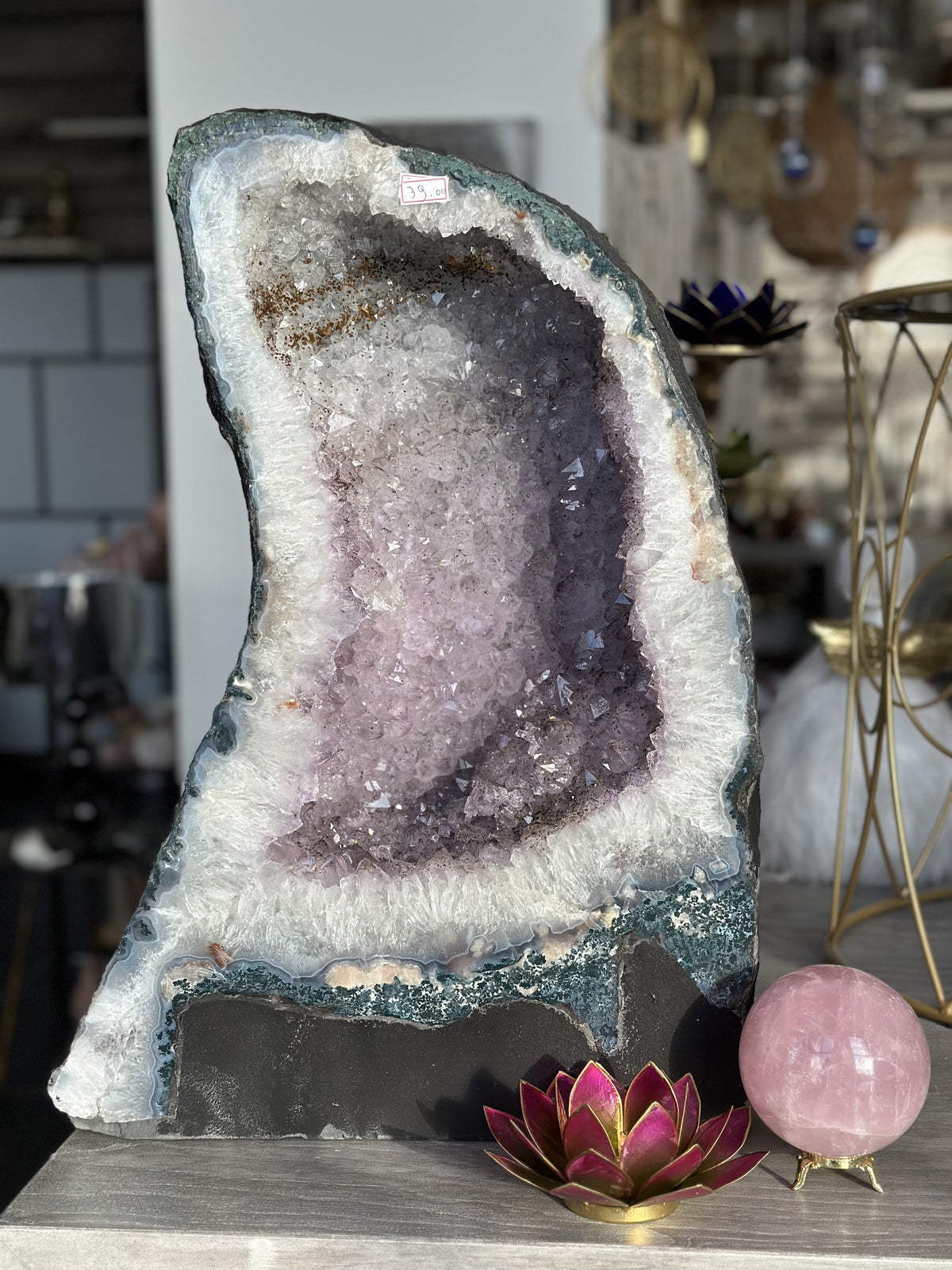 Ametyst grotte 52 cm 4