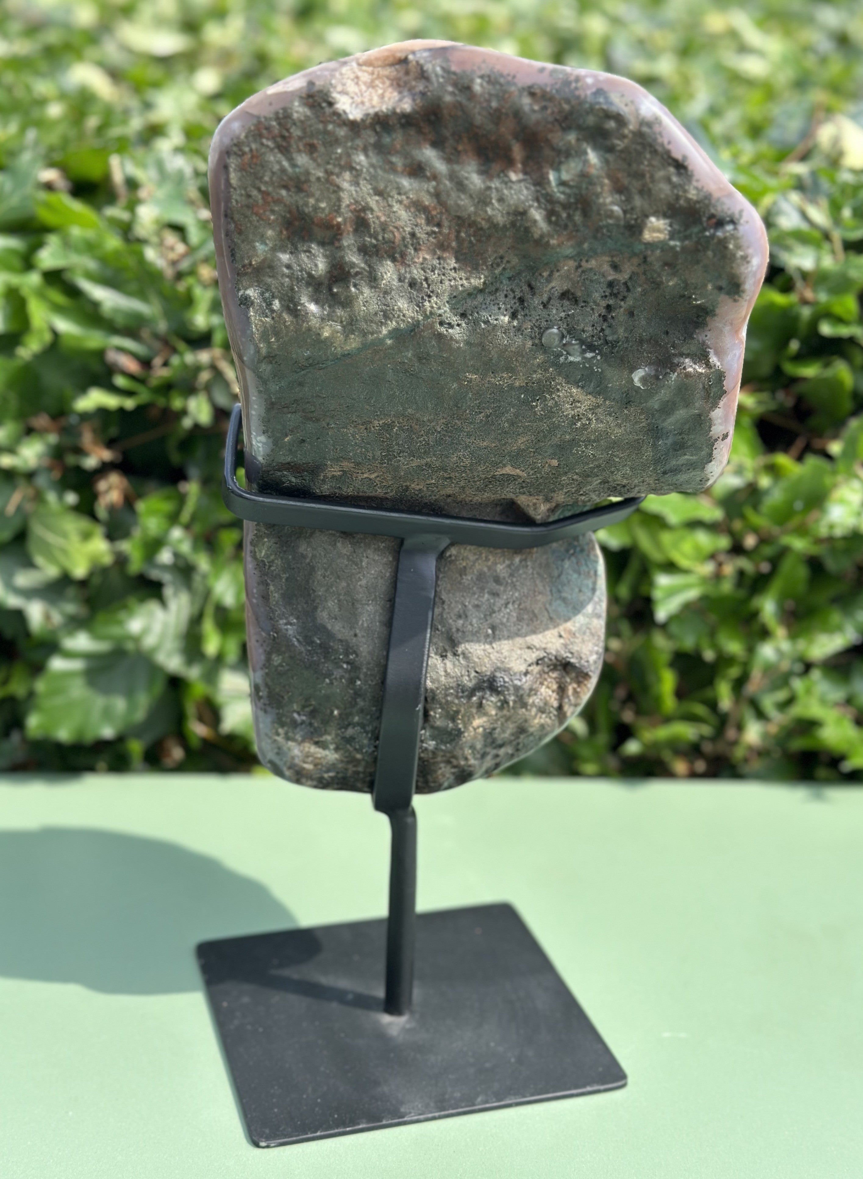 Ametyst på fod 38 cm 3