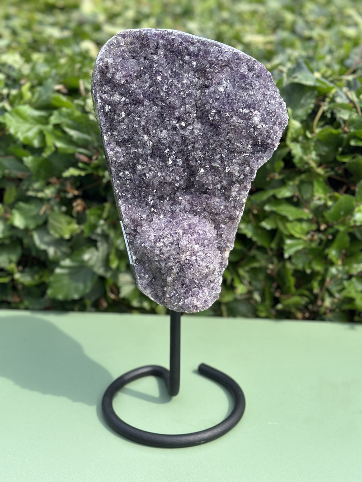 Ametyst på fod 39 cm 1