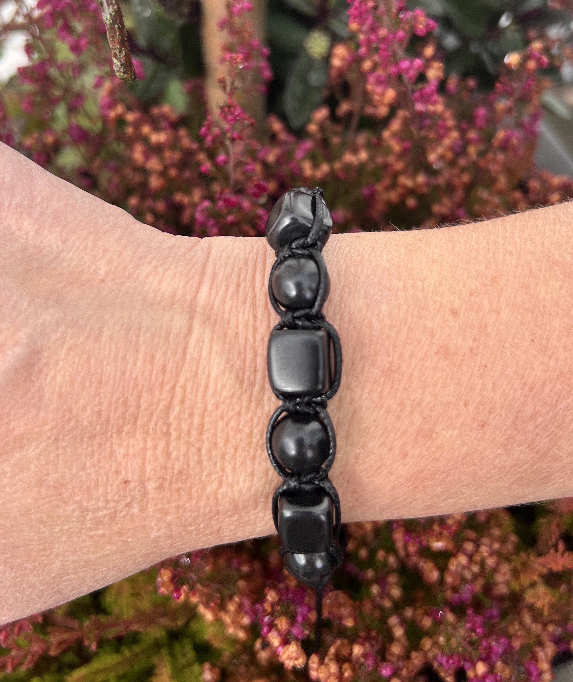 Armbånd Shungit - Shamballa 1