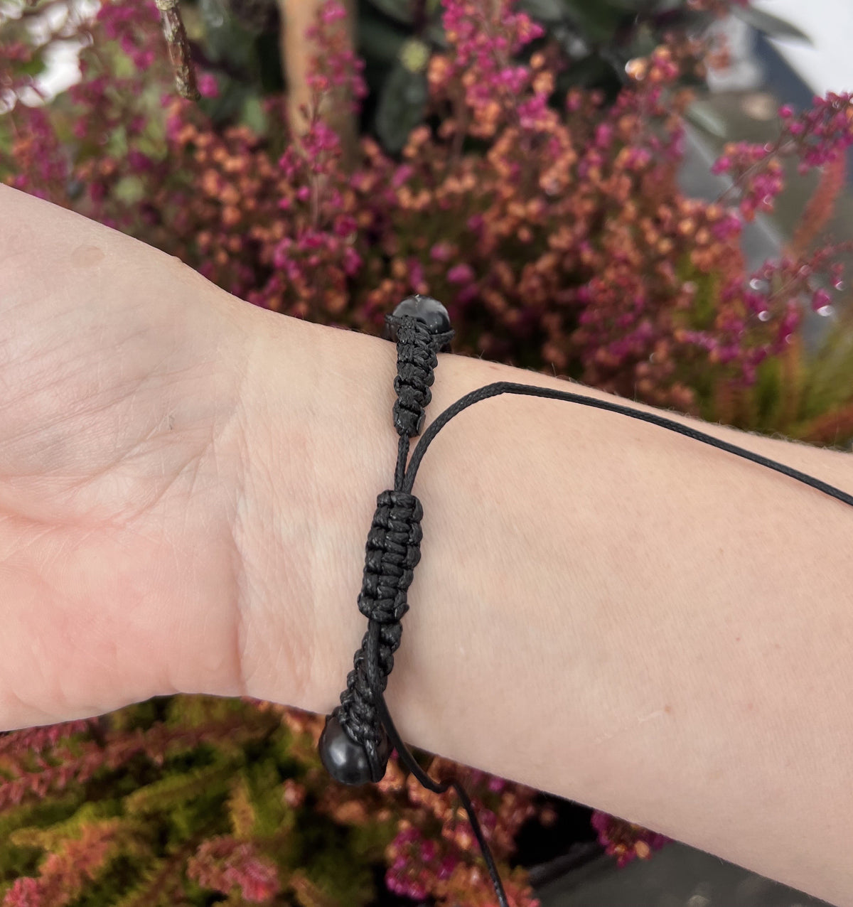 Armbånd Shungit - Shamballa 3