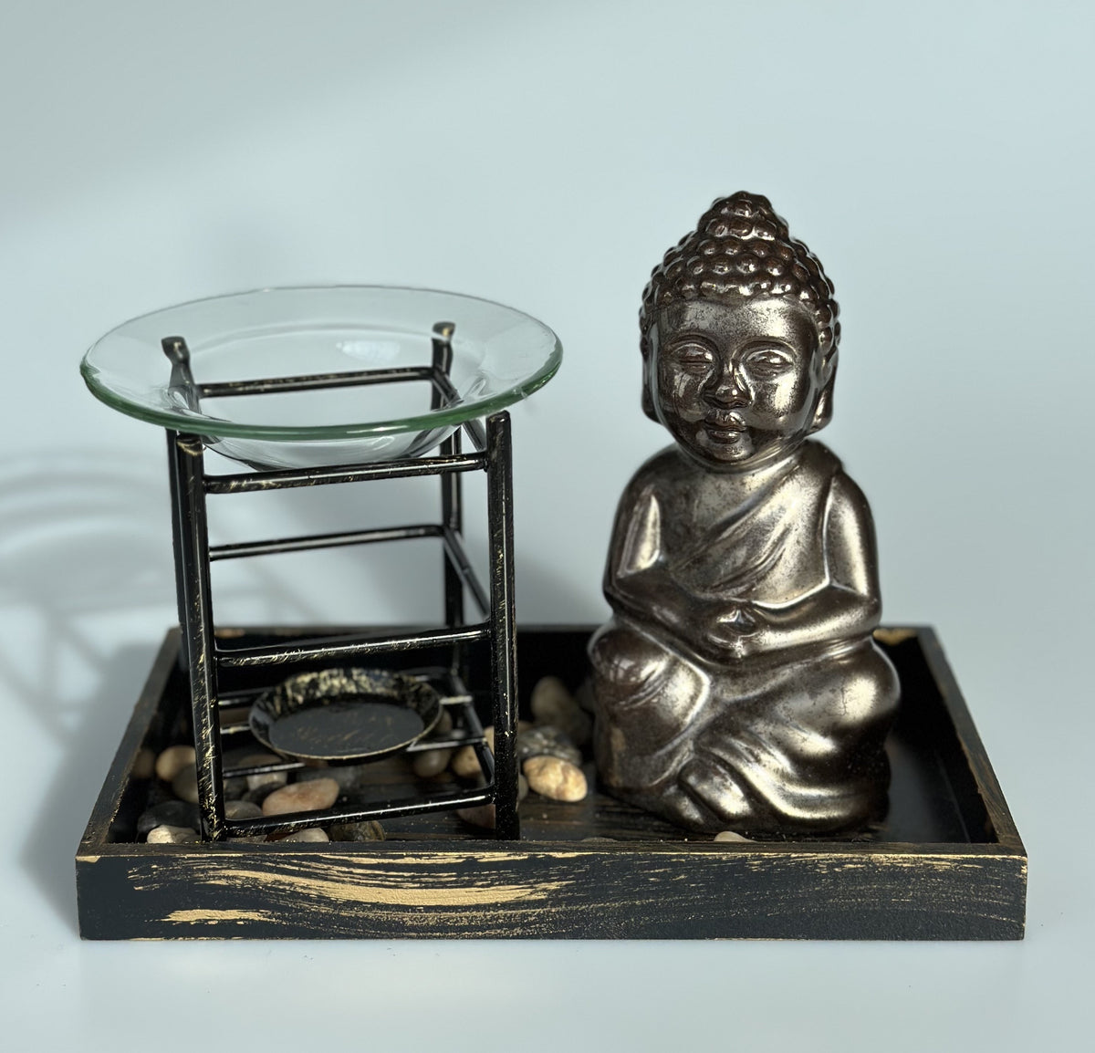 Aromabrænder med buddha 3