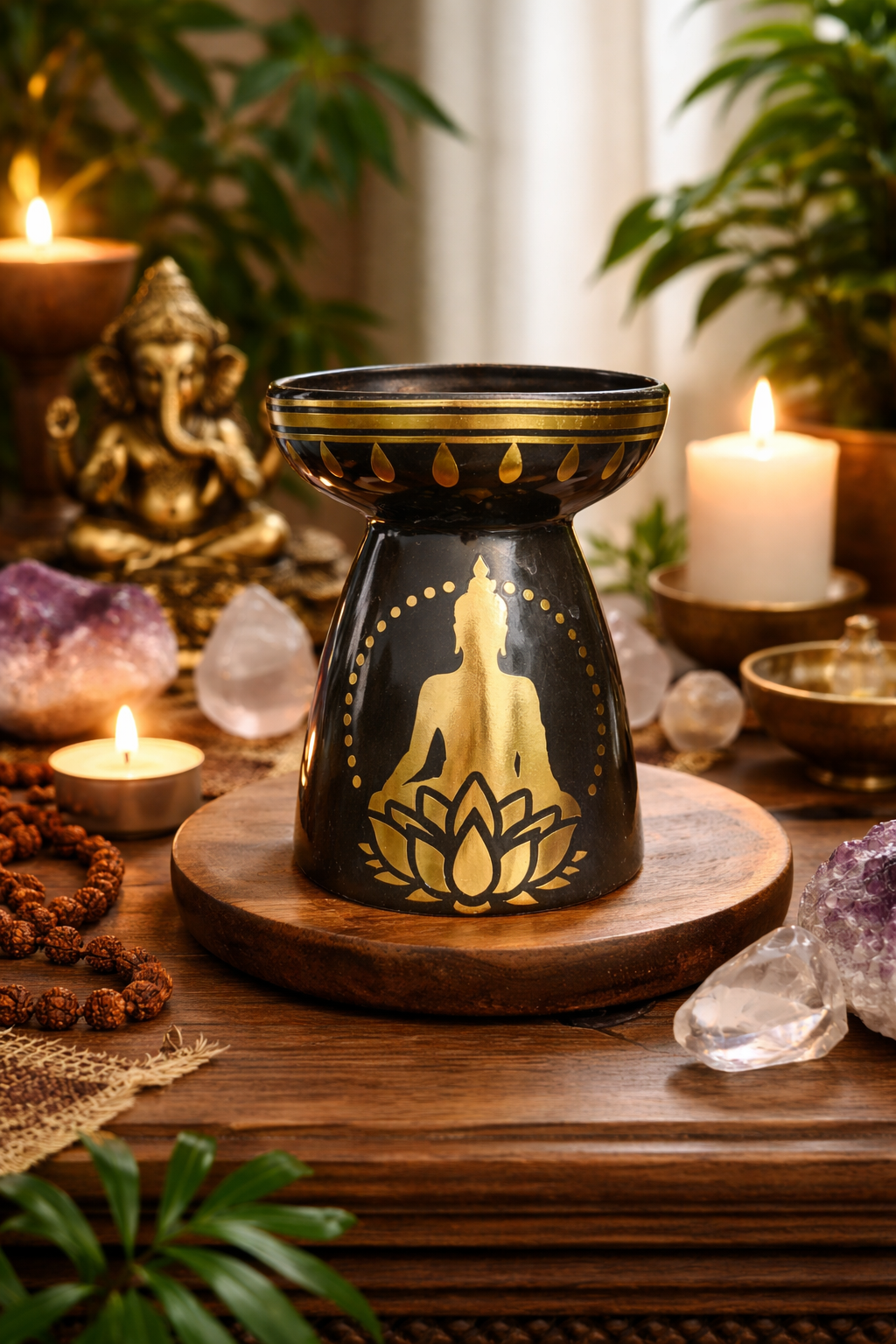 Aromalampe - Buddha 1
