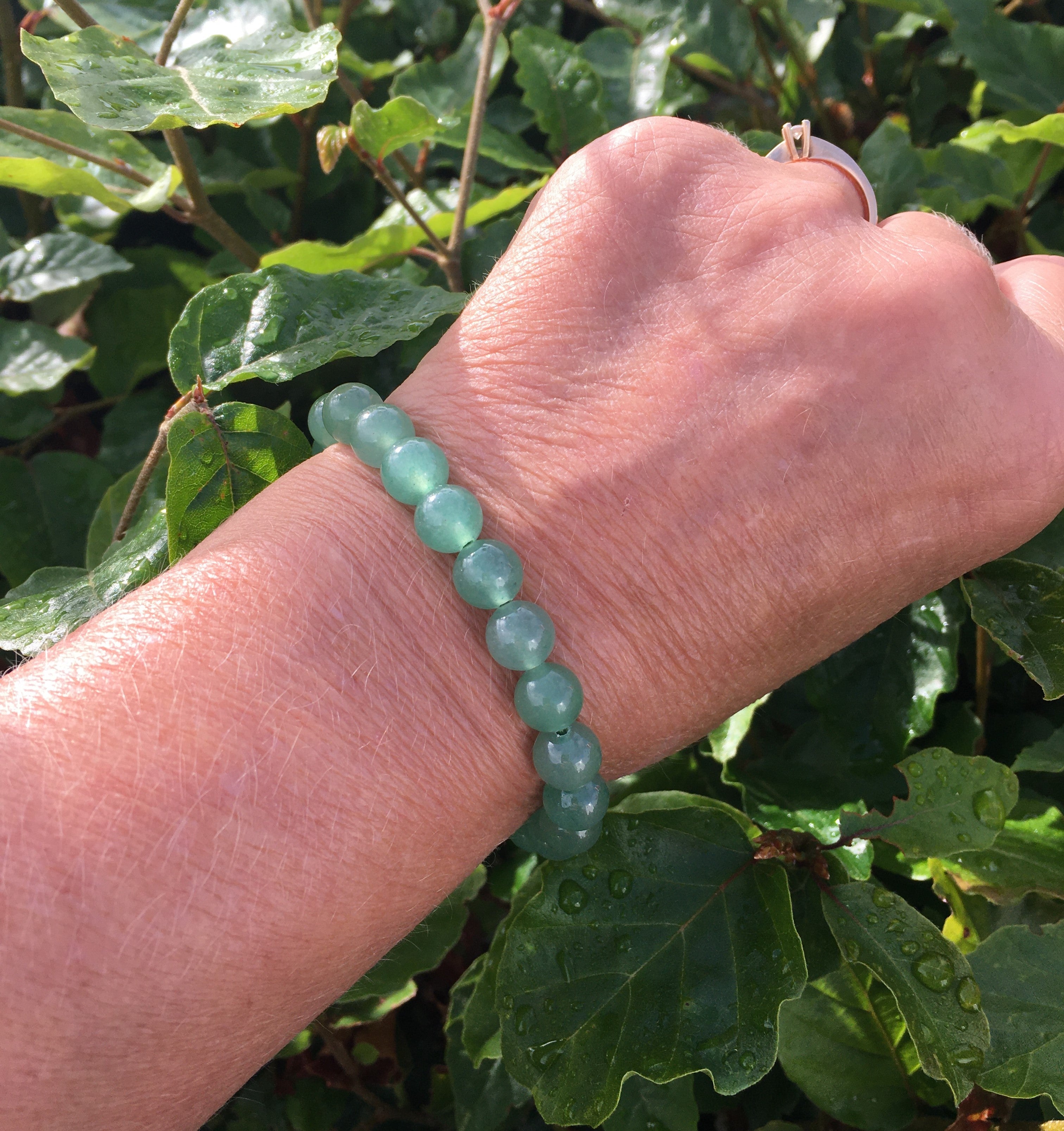 Aventurin armbånd 8 mm 2