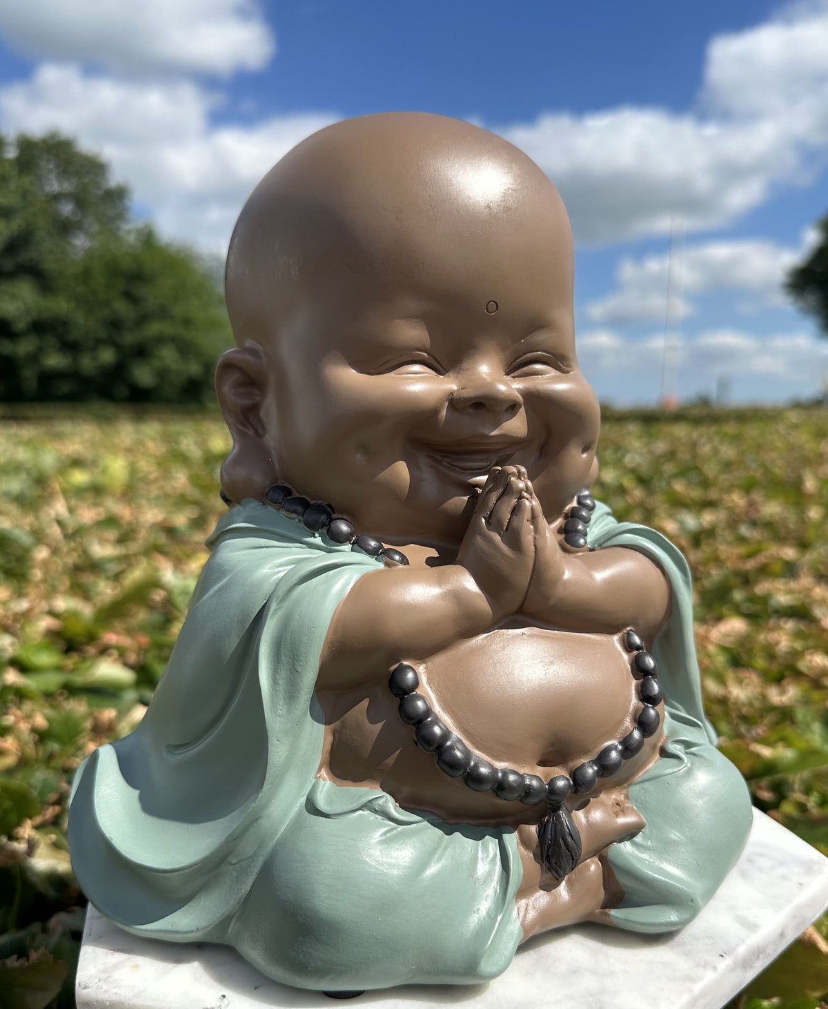 Bedende happy buddha 1