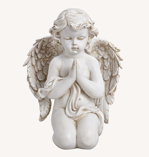 Bedende stor engel 27cm