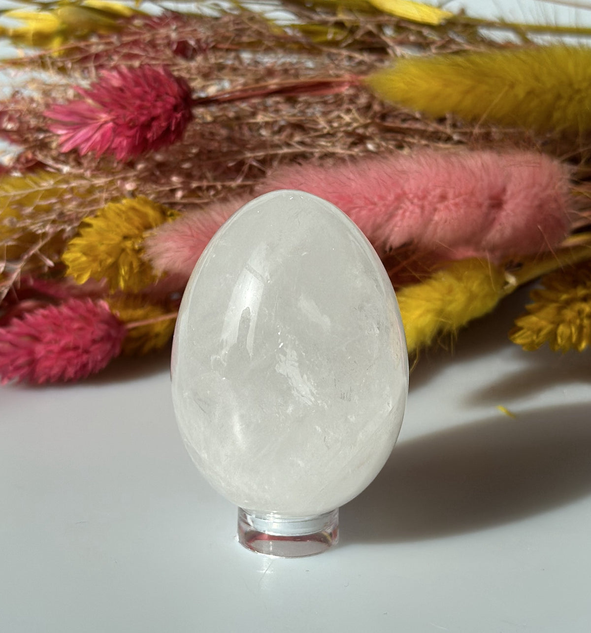 Bjergkrystal æg 4,8 cm 2
