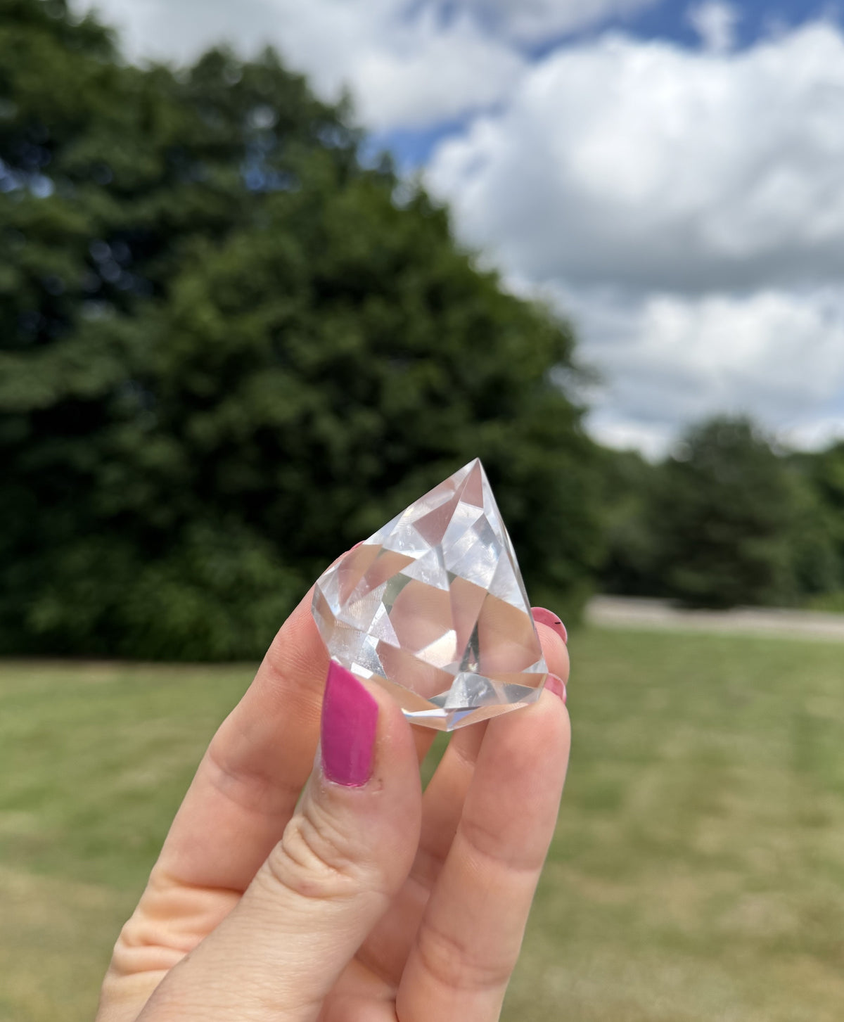 Bjergkrystal diamant 6