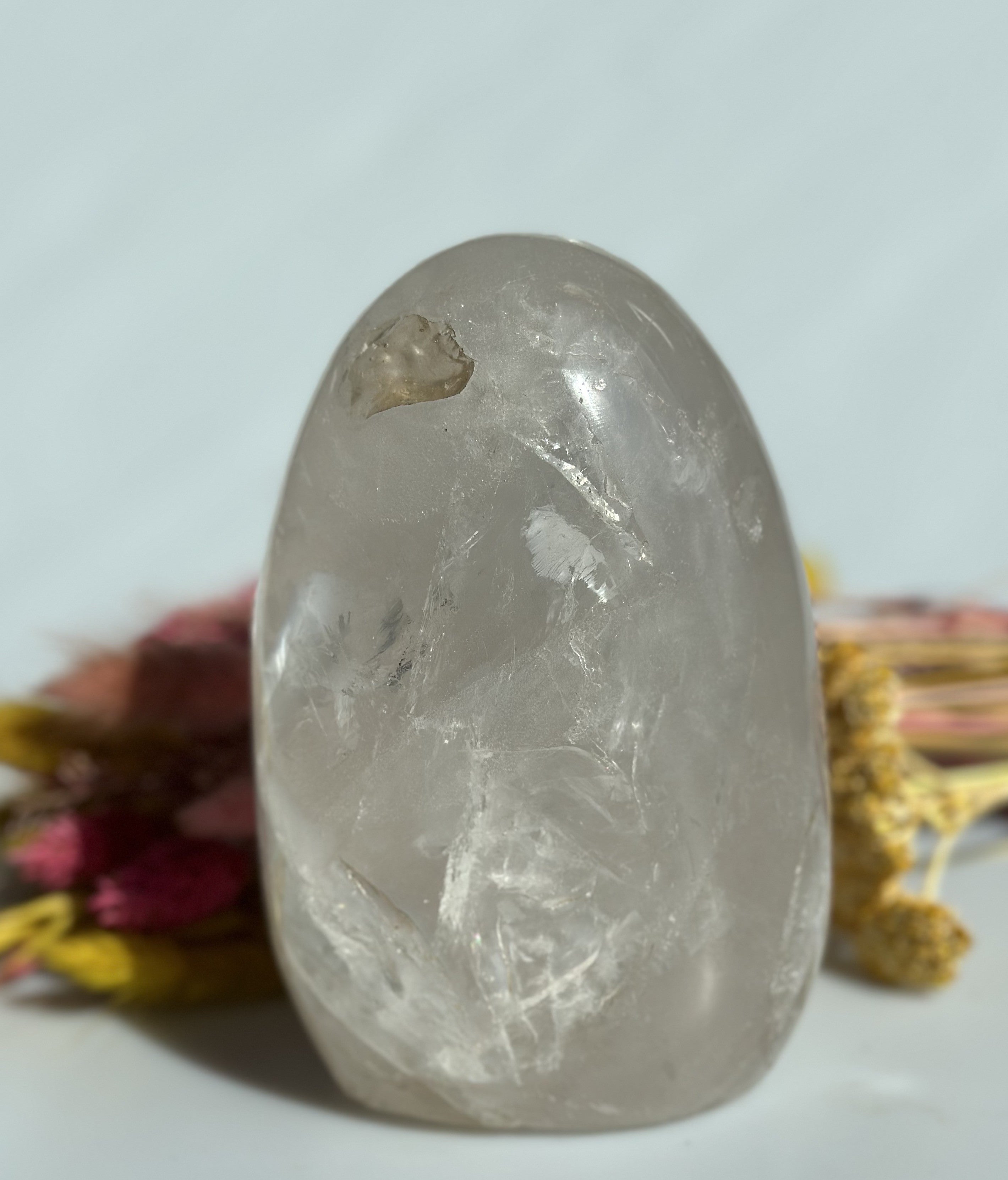 Bjergkrystal freeform 14 cm 2