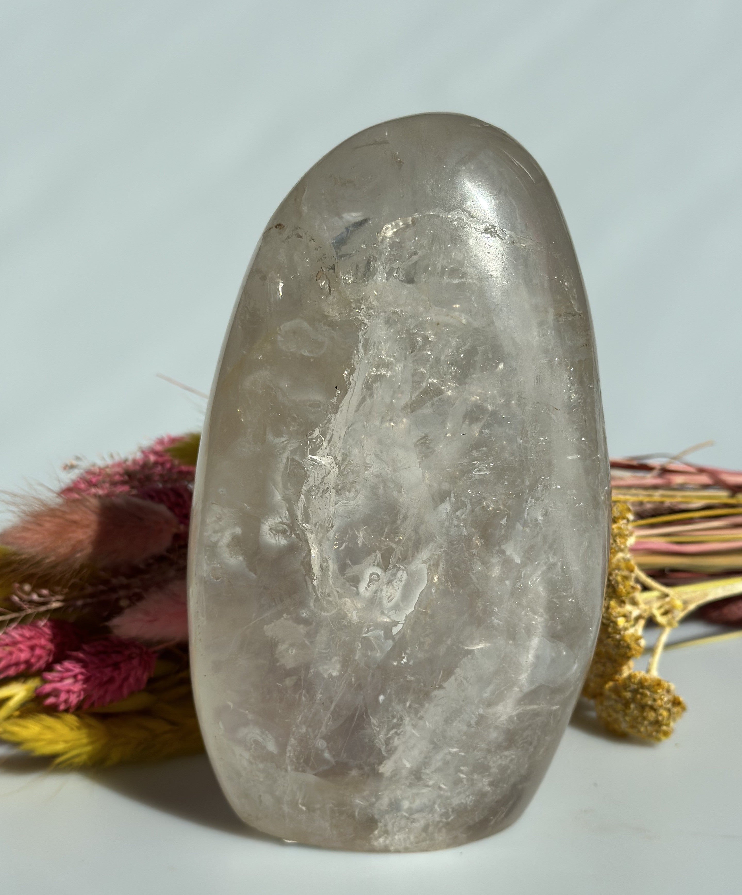 Bjergkrystal freeform 15 cm 2