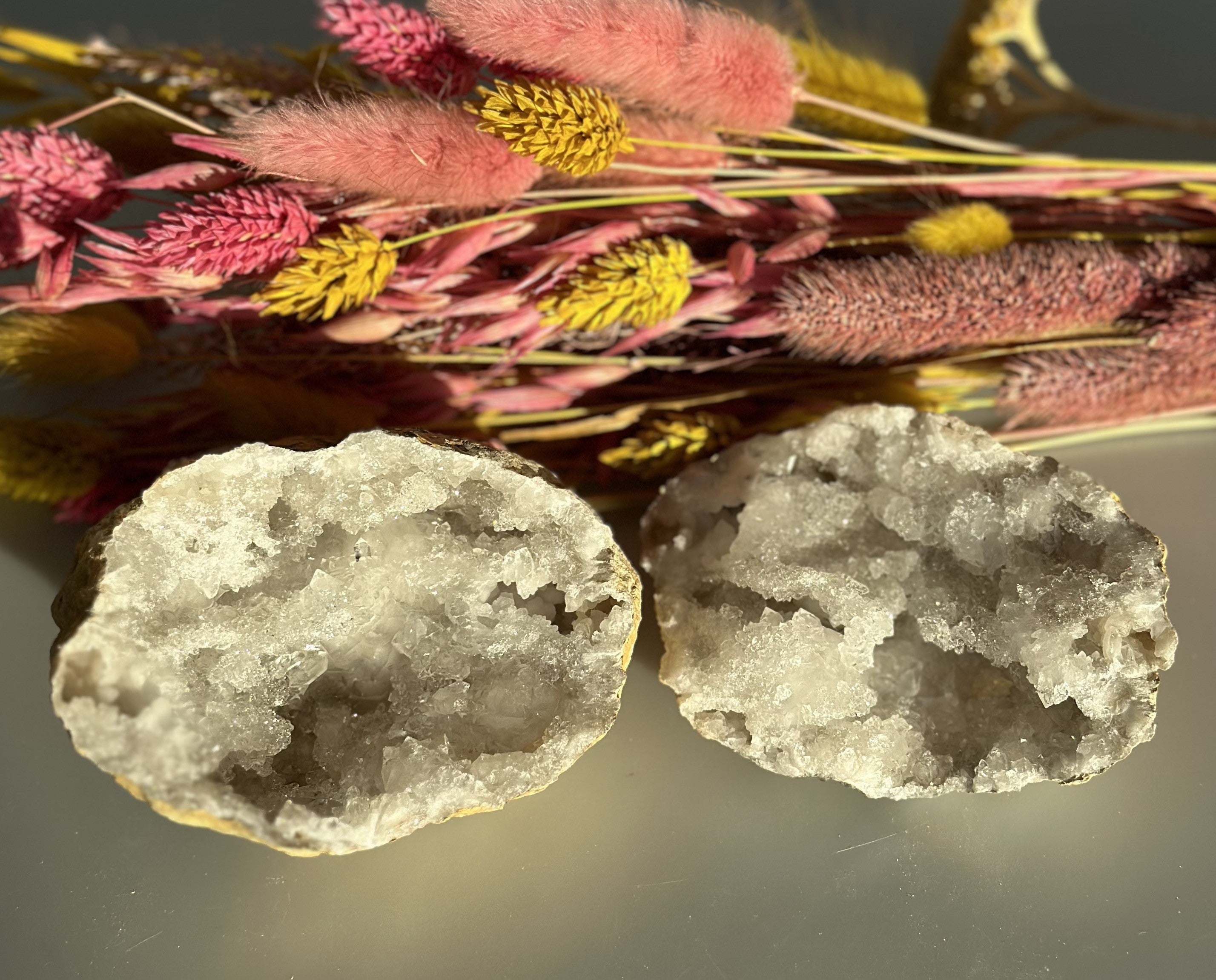 Bjergkrystal geode 1