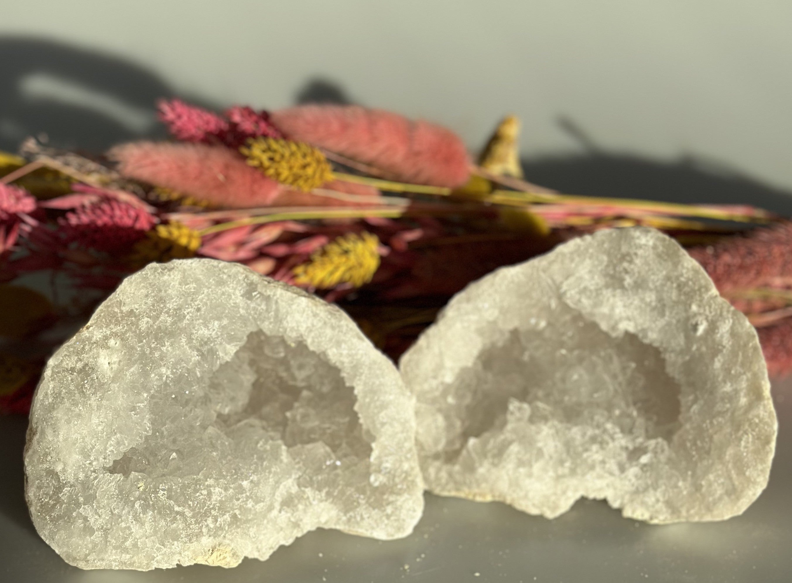 Bjergkrystal geode M 2