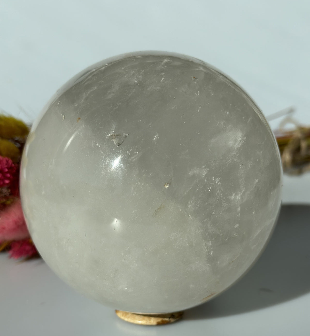 Bjergkrystal kugle 11 cm 2
