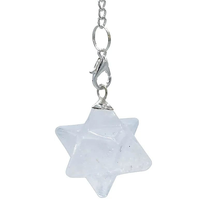 Bjergkrystal Merkaba med otte spidser 2