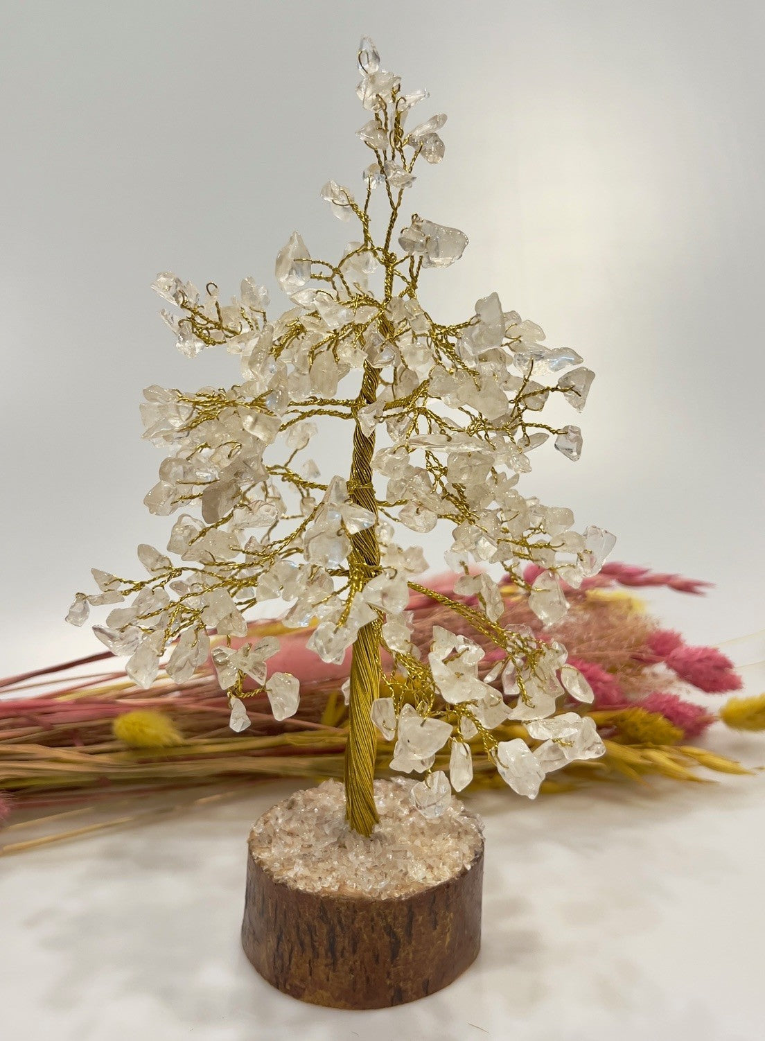 Bjergkrystal træ 23 cm